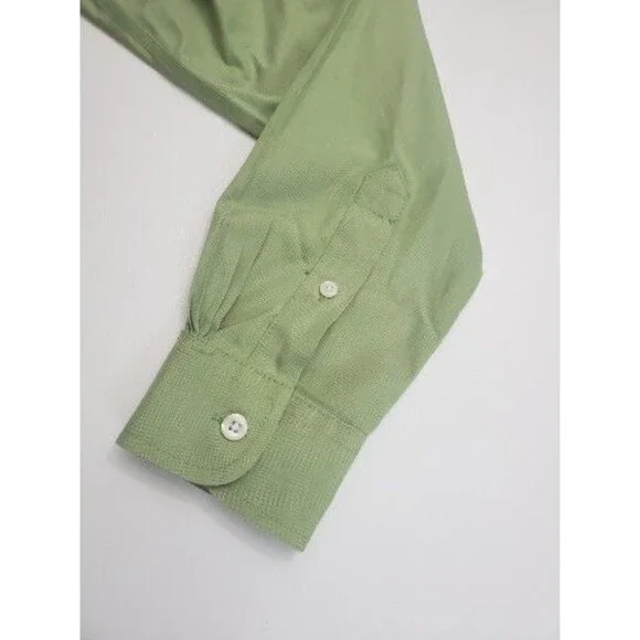 L.L. Bean Women's Wrinkle Resistant Long Sleeve Button Up Casual Shirt, S - Picture 3 of 7